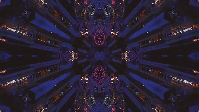 Bill Hicks Lifes a Ride Drone Kaleidoscope