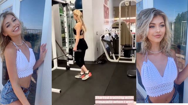 Loren Gray Gym Workout 2019