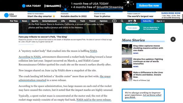 Mystery rocket lands on moon!?