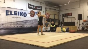 Alex - 70kg clean and jerk -- Illinois State Meet