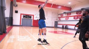 Austin Rivers NBA workout | How to do Step Backs and Side Steps