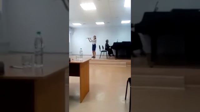 Мошковский "Испанский Танец" для флейты и фортепиано/Алия Кашапова