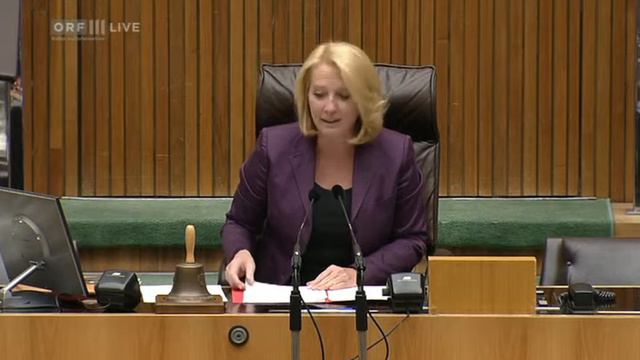 93. Nationalratssitzung [01] - (02) Doris Bures (SPÖ) смотреть онлайн
