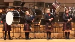 Hellmountain Pipeband "Scotland the Brave, Wings, Rowan Tree"