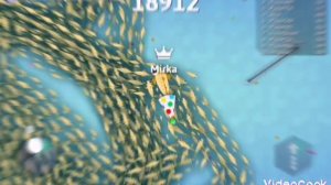 Маленькая змейка 😄и очень огромная змейка 😱