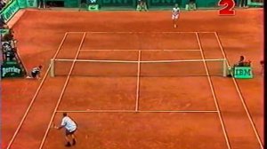 Agassi vs Kafelnikov - 1/4F ROLAND-GARROS 1995 - Part.I