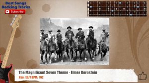 🎻 The Magnificent Seven Theme • Elmer Bernstein Bass Backing Track