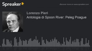 Antologia di Spoon River: Peleg Poague