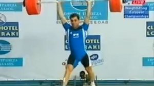 Frank Rothwell's Olympic Weightlifting History Galabin Boevski, 2003 European Champion