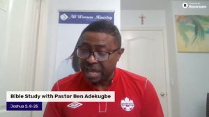 Live Bible Study with Pastor Ben Adekugbe