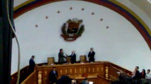 Juramentación nueva junta directiva AN: Omar Barboza, Julio César Reyes y Alfonso Marquina