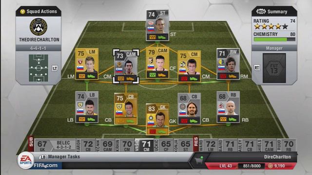 FIFA 13 Ultimate Team -Slovenia National Team Squad Builder смотреть онлайн