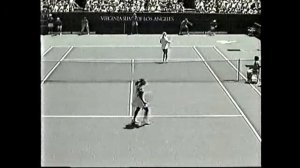 Vintage Virginia Slims La Tennis Martina Navratilova vs Zina Garrison match footage Semi Final