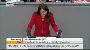 Bundestag - Debatte um schnelleres Internet am 03.07.2014