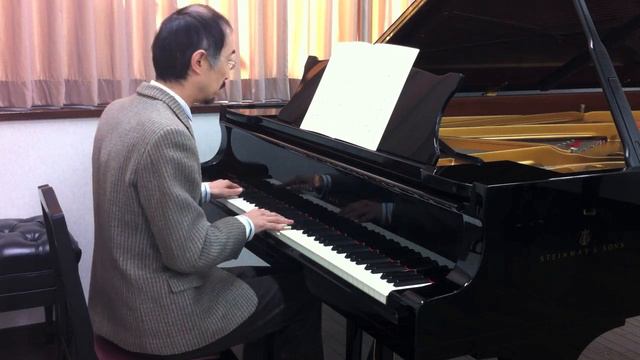Oskar Merikanto(1868-1924) - Valse Lente, op.33 played on a modern Steinway grand piano Model D смотреть онлайн