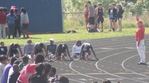 Jackson Porter Wins 100M Dash @ Howard County Championships 5.10.12