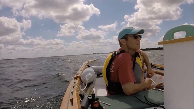 Sailing at Walter E. Long Lake, October 2016 смотреть онлайн