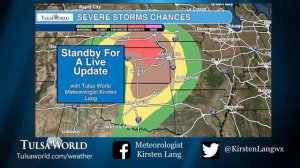 Weather update on tonight's potential severe storms