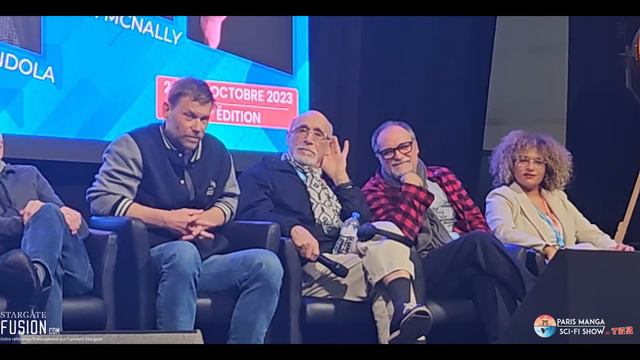 Conférence Tony Amendola David Hewlett Paris Manga 2023 @dHewlett смотреть онлайн