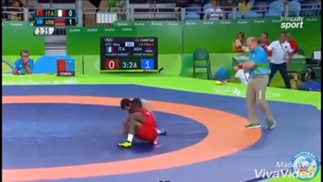David safaryan (ARMENIA) vs franc chamizo (ITA) 65 kg 3-1