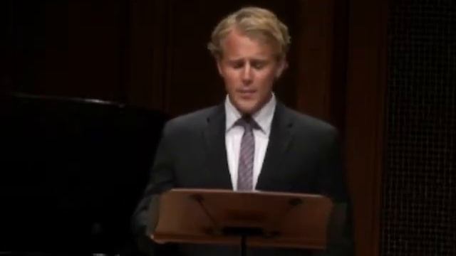 Adam Fisher sings "Because I liked you better" - Jake Heggie смотреть онлайн