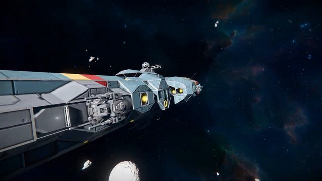 The Telesto Class Frigate!! - Space Engineers смотреть онлайн