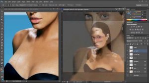 ANGELINA JOLIE SPEED PAINTING | BY CORE FX