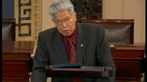 Sen. Akaka speaks on the passing of Sen. Inouye