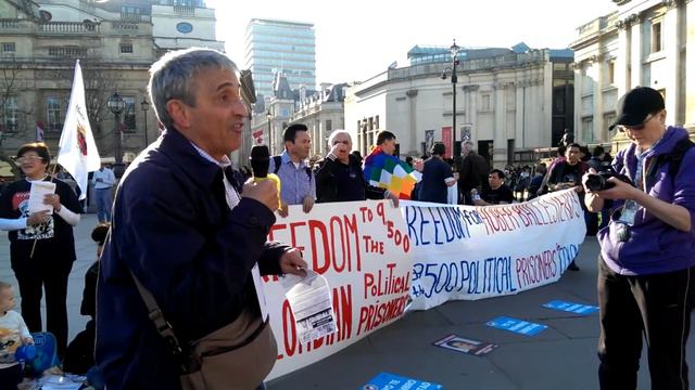 Another World is Possible - David Yaffe RCG  FRFI speaks at Cuban Five rally in London