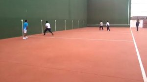 Frontenis preolimpico 3ªB Villarejo Rivas 2ª partida