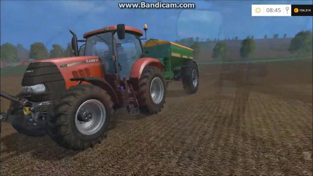 Farming Simulator 15 Práškování/Dusting Case IH Puma CVX 160+Amazone смотреть онлайн