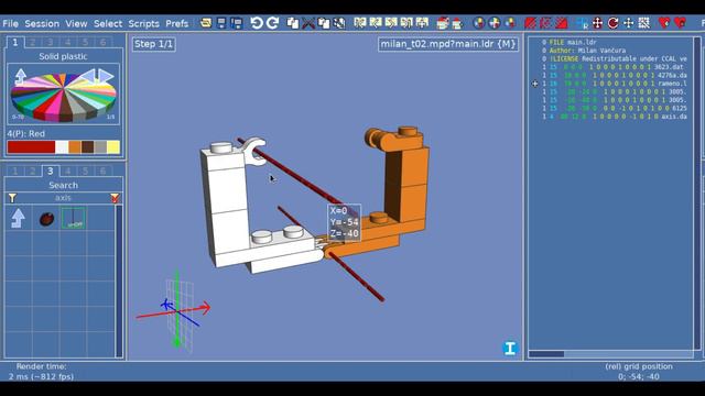 Hinge bending using David's script and axis.dat смотреть онлайн