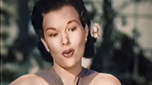 Soundie "Honeysuckle Rose" Gale Storm, Colorized, Music Video