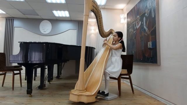 Айбай Тамара. И.С.Бах Менуэт, Ф.Надерман Токката смотреть онлайн