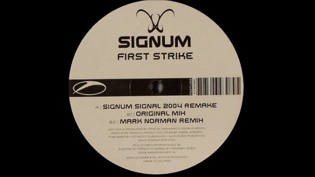 Signum - First Strike (Mark Norman Remix) [A State Of Trance Limited 2004] смотреть онлайн