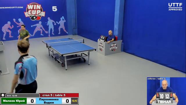 14:30 Малеев Юрий 1-3 Пархоменко Вадим cтол 5 ЮГ-3 19.09.21 смотреть онлайн