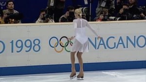 Maria Butyrskaya 5th in the Free Skate - 1998 Nagano