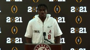 Christian Harris talks Dylan Moses Leadership, National Championship vs. Ohio State & Alabama Seaso