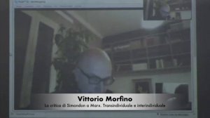 COLOQUIO SIMONDON 2015 - Videoconferencia Vittorio Morfino - Jueves 23 abril