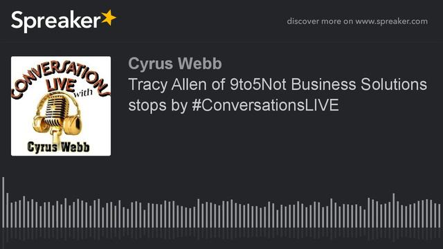 Tracy Allen of 9to5Not Business Solutions stops by #ConversationsLIVE смотреть онлайн