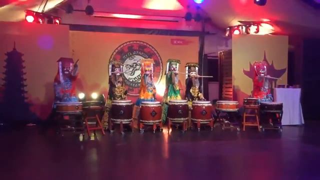 Японское шоу Воины Драконы