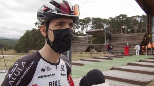 Mikel Nieve -  Entrevista en la salida - Etapa 5 Vuelta a Burgos 2021
