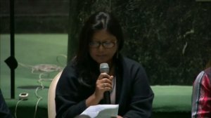 Mrinalini Rai (Global Forest Coalition): Informal Interactive Hearings, UNGA 2015. UNWEBTV