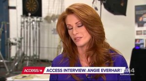 Angie Everhart on Access Hollywood! Health Living and Moving Forward