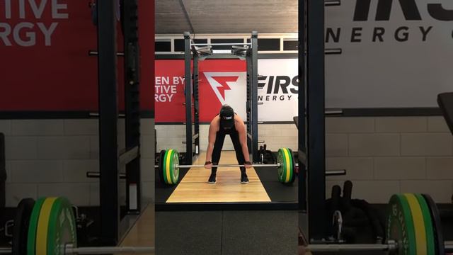 Deadlift PR 110kg met Mark Tuitert