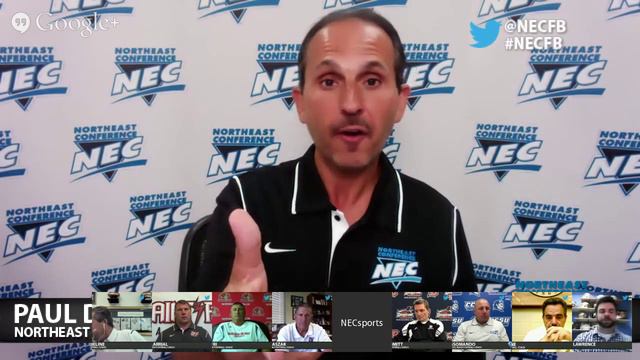 2014 NEC Football Kickoff Hangout смотреть онлайн