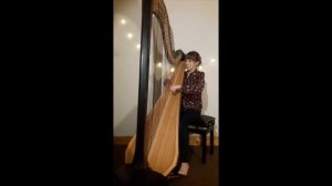 Misty - Erroll Garner/Ella Fitzgerald harp cover