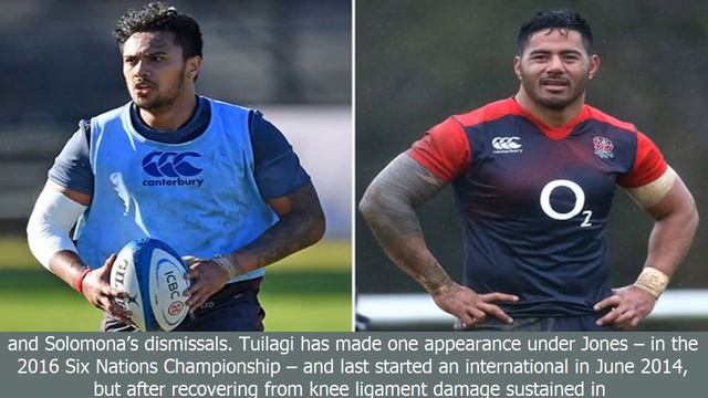 [BreaKingNews]Manu tuilagi and denny solomona sent home from england training camp смотреть онлайн