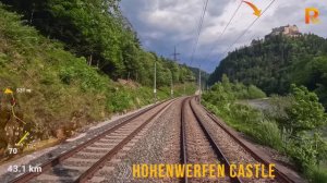 🚄 4К SmartTV ➤ Из Зальцбурга в Филлах-Хбф, Австрия!