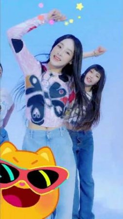 🐱Ninimo Song Dance Cover by NewJeans x Pinkfong x Baby Shark #shorts